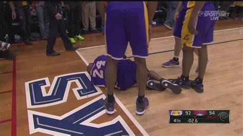 Kobe Bryant injury: Lakers star has severely-sprained ankle, out ...