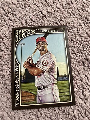 Topps Gypsy Queen Albert Pujols Los Angeles Angels Ebay