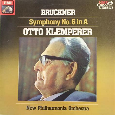 Виниловая пластинка ВИНТАЖ BRUCKNER SYMPHONY 6 IN A Купить в