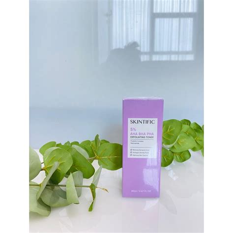 Jual Skintific Aha Bha Pha Exfoliating Toner Ml Shopee Indonesia