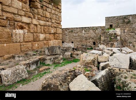 Byblos Crusader Castle Lebanon It Was Built By The Crusaders In The