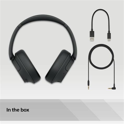 Buy Wh Ch720n Wireless Noise Cancelling Headphones Black Sony Store