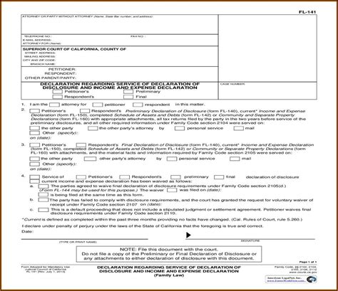 Printable Annulment Papers