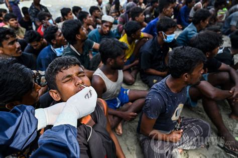 Ribuan Pengungsi Rohingya Tiba Di Aceh Foto Tribunnews