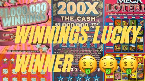 Winnings Lucky Ticket 🎟️ 24 🍀🍀🍀 Mix Texas Lottery Tickets 🎟️ Good