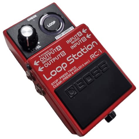 Boss Rc Loop Station Pedal Pre Owned