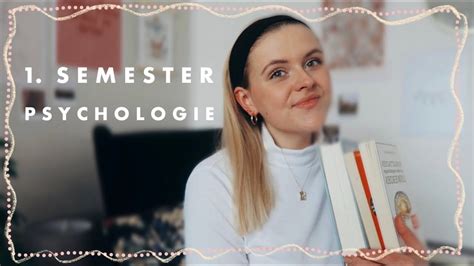 1 SEMESTER PSYCHOLOGIE Rückblick Module Bücher Themen alles