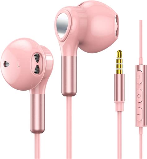 Laser Earbud Headphone In Rose Quartz Amazon Au Electronics