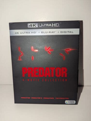 Predator 4 Movie Collection Blu Ray 4K UHD EBay