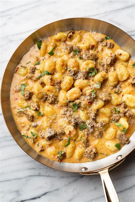 Spicy Italian Sausage Gnocchi Delallo