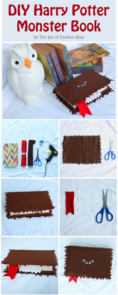 {DIY}: Harry Potter Monster Book Tutorial - Marie McGrath