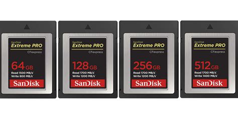 SanDisk Reveals New Speedy Type B CFExpress Media Newsshooter