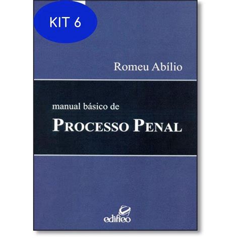 Kit Manual B Sico De Processo Penal Submarino