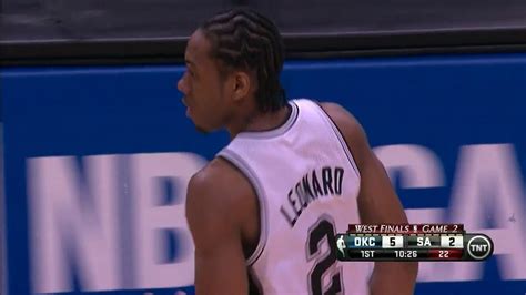 Kawhi Leonard Full Highlights Spurs Vs Thunder Game Pts