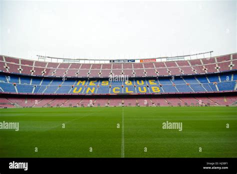 Barcelona Spanien September Nou Camp Ist Als Gr Te