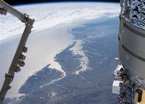 Eastern Coast Of The United States Viewed From Orbit Spaceref