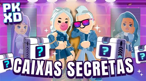 TODAS As CAIXAS SECRETAS Temporada Fashion No PK XD YouTube