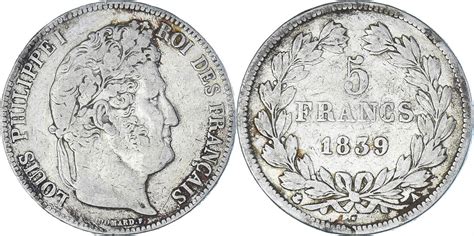 Frankreich Francs A M Nze Louis Philippe Paris S Silber Km