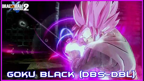 Dbxv Custom Character Mod New Goku Black Dbs Dbl With Custom Ki