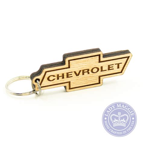 Chevrolet Keychain Chevy Logo Keyring Chevy Bowtie Etsy