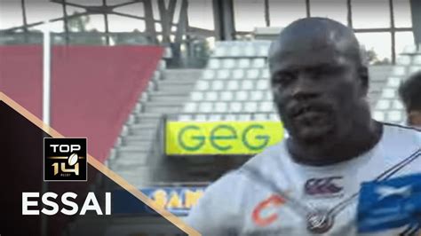 Top Essai Mahamadou Diaby Ubb Grenoble Bordeaux B Gles J