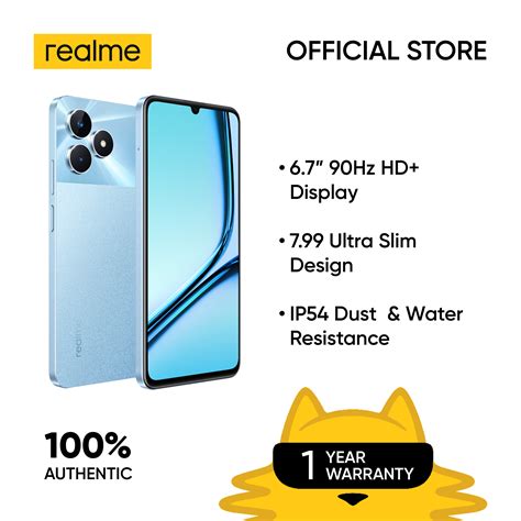 Realme Note 50 4gb Ram 64gb Rom 67 90hz Hd Display Ultra