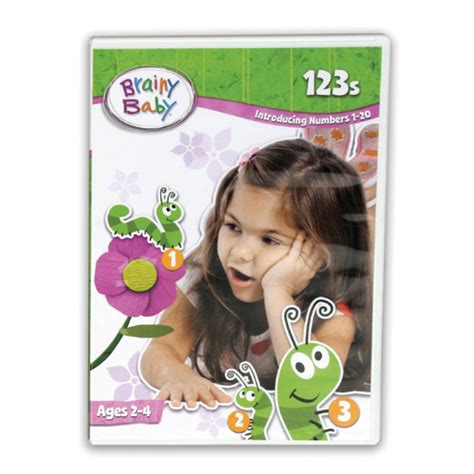 Brainy Baby Learn 123s Dvd Introducing Numbers 1 To 20 Deluxe Edition