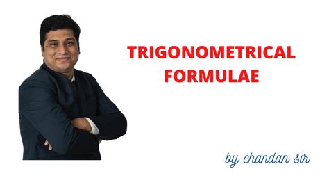 Trigonometry Formulae List Of Formulae Measurement Of Angle