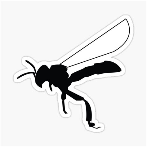 Stingless Bee Silhouette Sticker For Sale By Petermarting Redbubble