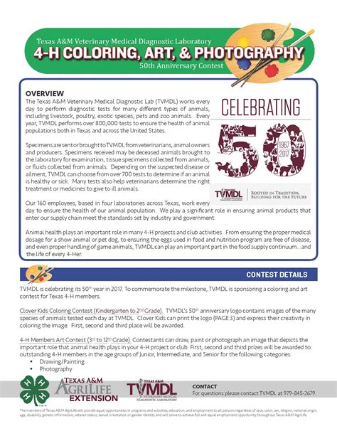 4-H Coloring, Art & Photography Contest | District 8 4-H Youth Development