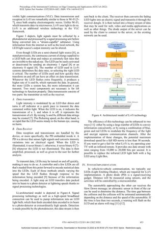 Li Fi Technology For Vehicle To Vehicle Communication Pdf