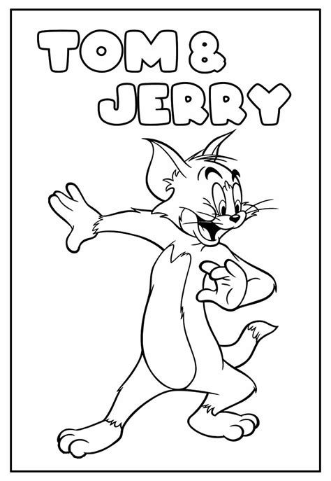 Desenhos De Tom E Jerry Para Colorir Bora Colorir