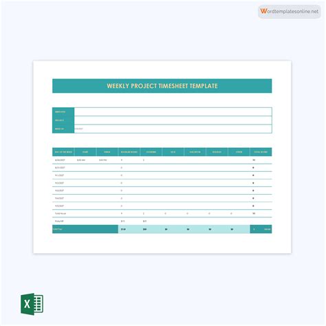 40 Free Time Log Templates Hourly Daily Word Excel