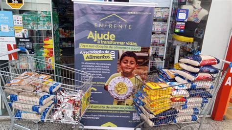 Lopes Supermercados Firma Parceria Projeto Enfrente Para Arrecada O De