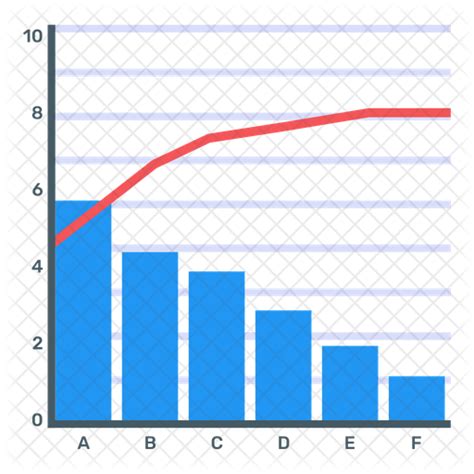 Pareto Chart Icon Download In Flat Style