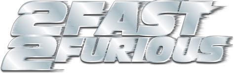 2 Fast 2 Furious 2003 Logos — The Movie Database Tmdb