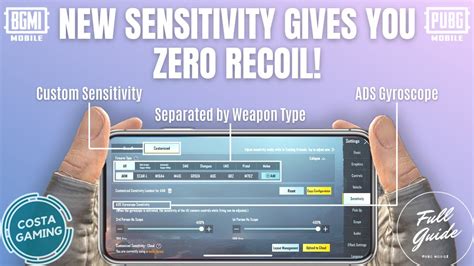 LATEST NEW SENSITIVITY 100 ZERO RECOIL PERFECT AIM ADS Gyroscope