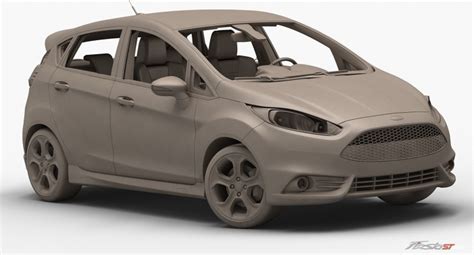 Now Available 3d Printed Ford Models Including The Fiesta St Fiesta