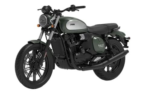 Jawa 42 FJ Aurora Green Matte Alloy Price Specs Top Speed Mileage