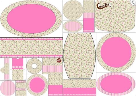 Oh My Quinceaneras Shabby Chic In Pink And Yellow Free Printables