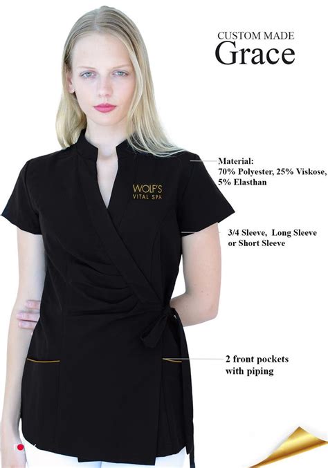 Bespoke Spa Uniforms Salonwear Beauty Tunics Customisation