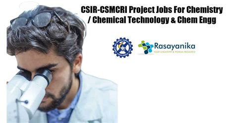 CSMCRI Chemistry Jobs MSc BTech BE Apply Online