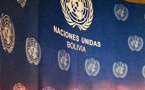 Naciones Unidas Llama A La Pacificaci N Y Al Di Logo En Bolivia Erbol