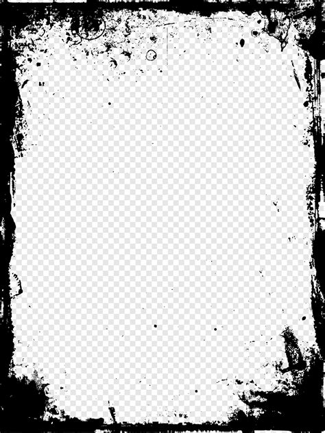 Grunge Frame Png Pngegg