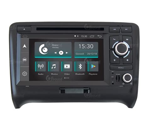 Autoradio Custom Fit Per Audi Tt Android Gps Bluetooth Wifi Dab Usb