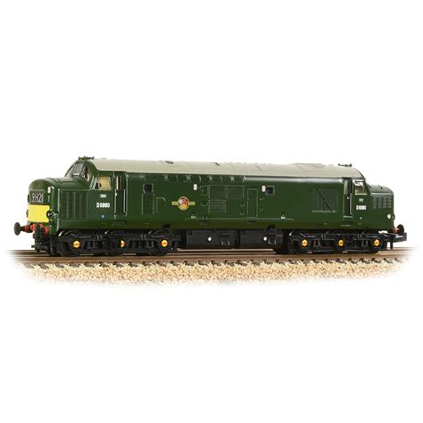 371 453a Graham Farish N Gauge Class 37 0 Centre Headcode D6890 Br Green Small Yellow Panels