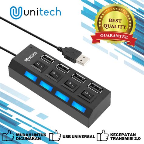 Jual Acetech Usb Hub Saklar Port On Off Usb Hub Port On Off