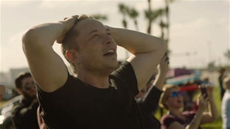 Exclusive Elon Musk Reacts To The First Falcon Heavy Launch