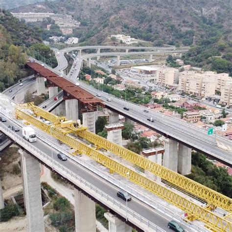 Messina Iniziano I Lavori Per L Ultimazione Del Viadotto Ritiro Via