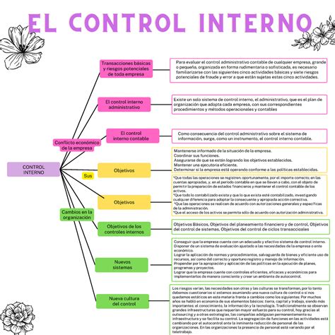 El Control Interno Contabilidad Control Interno El Control Interno